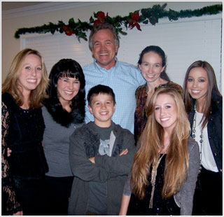Photo of Jim Mackinga and family